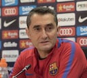 Valver en rueda de prensa habló de su contrato y el mes del Barça