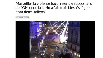 Marsella-Lazio: varios heridos tras una pelea de madrugada