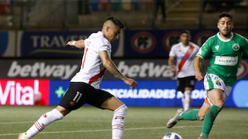 Futbol, Audax Italiano vs Curico Unido.