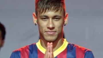 Neymar durante la gira del Bar&ccedil;a en Tailandia.