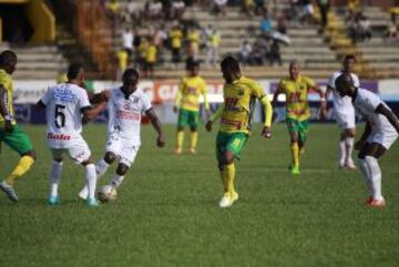 Huila superó 1-0 a Once Caldas en Neiva.