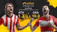 Athletic Club vs. Granada CF: horario, TV, estadísticas, clasificación y pronósticos