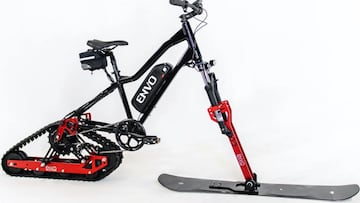 Envo, el kit que prepara tu bici para usarla en la nieve