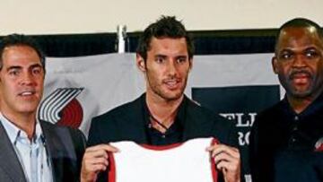 Rudy Fernández, en su presentación