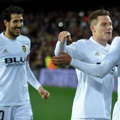 Los delanteros del Valencia ya le han hecho diez goles al Betis