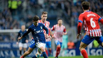 Real Oviedo 1 - Sporting 0: resumen, resultado y goles