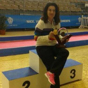 Yolanda Matarranz se corona campeona mundial de petanca