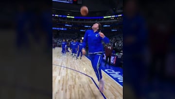 Luka Doncic estrena su cuenta de TikTok con esta jugada fuera de este mundo