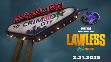 Fortnite releases new Lawless teaser: the game’s new season will take us to a chaotic, crime-ridden city