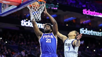 The Philadelphia 76ers put an end to their three game losing with a win over the Mavericks to keep Dallas out of the postseason picture in the West.