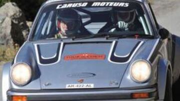 Sainz y Moya, en el España Histórico con un Porsche 911