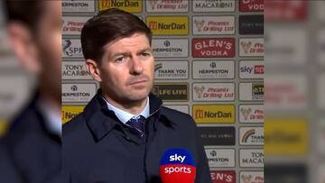 Gerrard, viral en Escocia al hablar de la reputación de Morelos