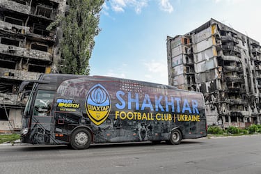 Ante el Shakhtar Donetsk, pero nunca en Donetsk