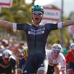 Pöstlberger, primera maglia rosa