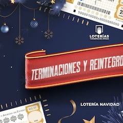 Terminaciones y reintegros de Lotería de Navidad 2021: comprobar lista de números premiados