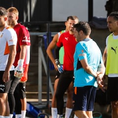 Bordalás pone a punto a Duro y Costa