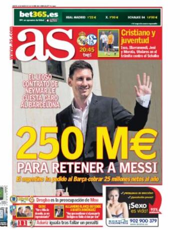 Las portadas de AS de marzo