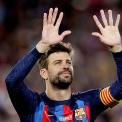 Gerard Piqué close to tears as he bids farewell to Camp Nou