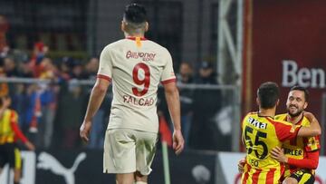 Galatasaray pierde con Falcao en cancha los 90 minutos