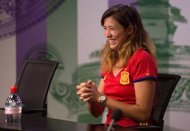 Football-crazy Muguruza ready to bask in the limelight