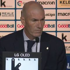 Zidane: "Jugar cada tres días no cambia mucho a un año normal"