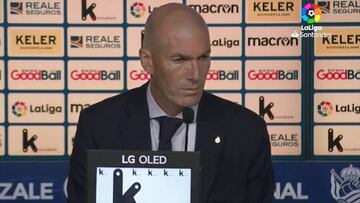 Zidane: "Jugar cada tres días no cambia mucho a un año normal"