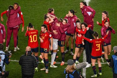 ¡España celebra el pase a la final del Mundial!