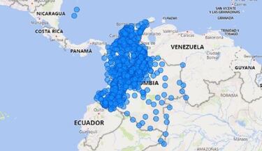 Mapa de casos y muertes por coronavirus por departamentos en Colombia: hoy, 28 de octubre