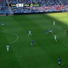 Lucas Vázquez y el error que nunca imaginarían en él: se complicó sin sentido en el 1-1