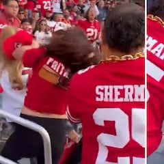 Shocking footage: 49ers fans erupt in a violent brawl in the stands