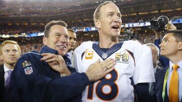 Peyton Manning , quarterback de Denver Broncos.