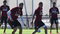 Lucas Pratto y Juan Fernando Quintero