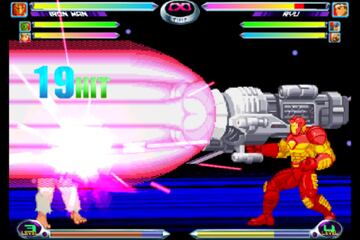 Captura de pantalla - Marvel vs. Capcom 2 (IPH)