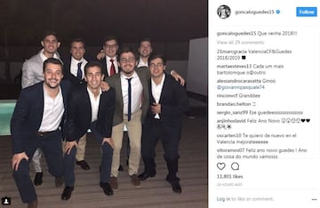 Los mensajes y las felicitaciones por Año Nuevo de los futbolistas