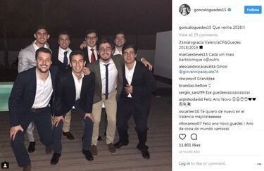 Los mensajes y las felicitaciones por Año Nuevo de los futbolistas