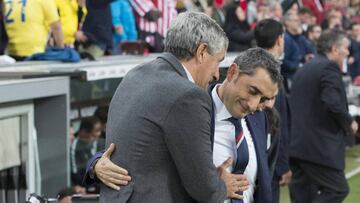 Seti&eacute;n sustituye a Valverde en el banquillo del Barcelona.