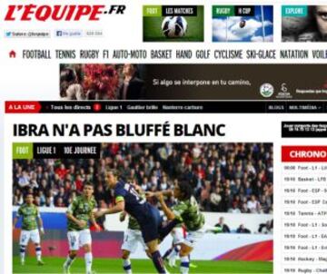 Portadas de la prensa extranjera