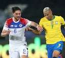 ¿Quienes son las figuras de Brasil que no podrán jugar ante Chile?