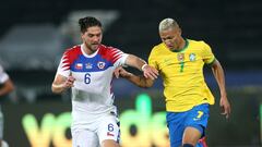 ¿Quienes son las figuras de Brasil que no podrán jugar ante Chile?