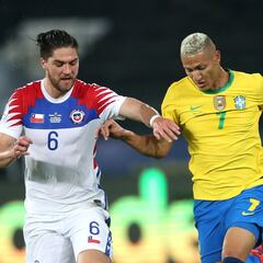 ¿Quienes son las figuras de Brasil que no podrán jugar ante Chile?