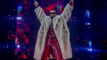 El cantante Maluma durante un concierto, en el Movistar Arena, a 4 de abril de 2025, en Madrid (España). Este es el primero de los tres conciertos que el artista dará en Madrid para cerrar su gira europea con el show ‘+PRETTY +DIRTY!’. Durante el espectáculo el colombiano repasa algunos de los éxitos de sus 15 años de carrera, mezclando baladas románticas con el reggaeton y el baile.
04 ABRIL 2025;CONCIERTO;MÚSICA;CANTANTE;MALUMA;MOVISTAR ARENA;GIRA EUROPEA;FANS;ARTISTA;FAMOSO;
Ricardo Rubio / Europa Press
04/04/2025