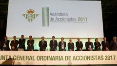 La Junta de Accionistas del Betis 2017.