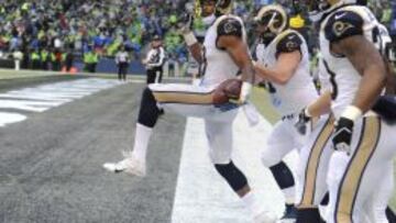 Los Rams disfrutaron de su primera victoria en Seattle desde el año 2004.