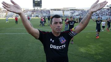 Guede es el técnico que sacó al mejor Esteban Paredes en Colo Colo