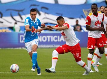 Millonarios - Santa Fe en El Campín en imágenes