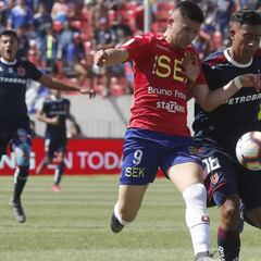 U. de Chile 1 - 2 U. Española: la U de Kudelka sufre con Mejía