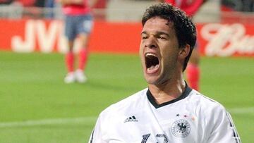 Michael Ballack, un cañón en el pie como carta de presentación