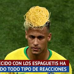 Polémica en Brasil por el peinado 'espagueti' de Neymar