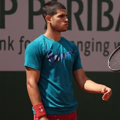Carlos Alcaraz, rutilante estrella en Roland Garros