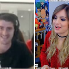 Brutal pillada a Courtois ligando en directo con una gamer: no sabía dónde meterse...